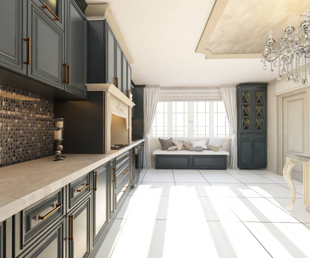 کابینت آشپزخانه زیبا شرکت رامسین