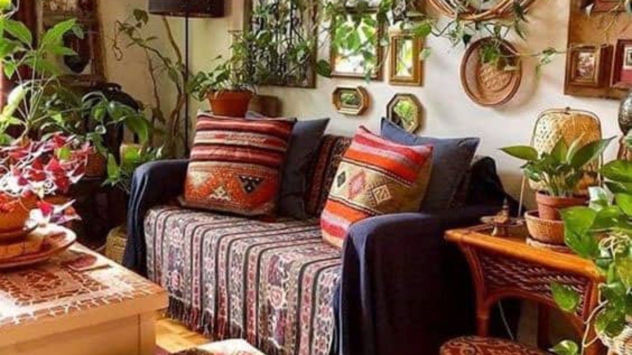 دکوراسیون منزل ایرانی جدید و شیک سنتی رنگ سنتی