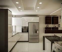 طراحی آشپزخانه به شکل L-وب سایت دکورامسین