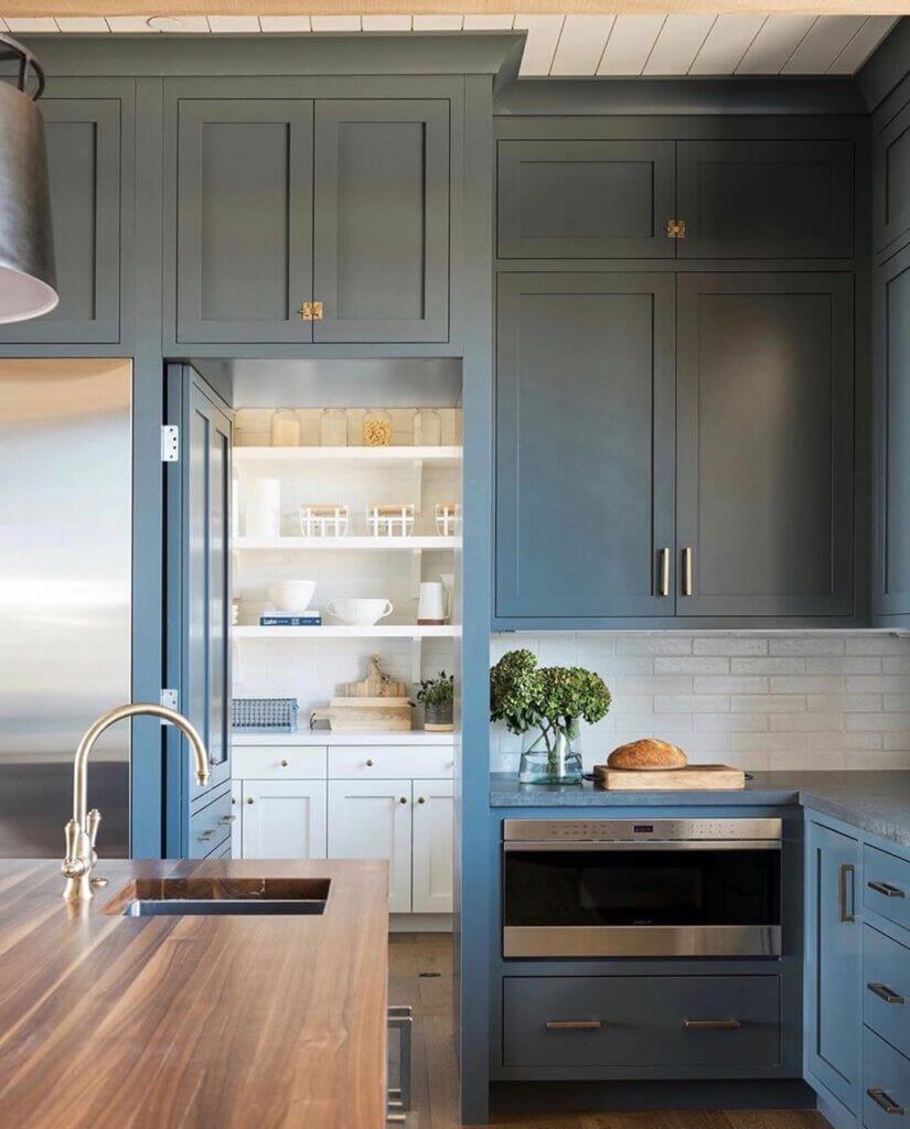 کابینت مناسب در طراحی آشپزخانه مطبخ دار-وب سایت دکورامسین
